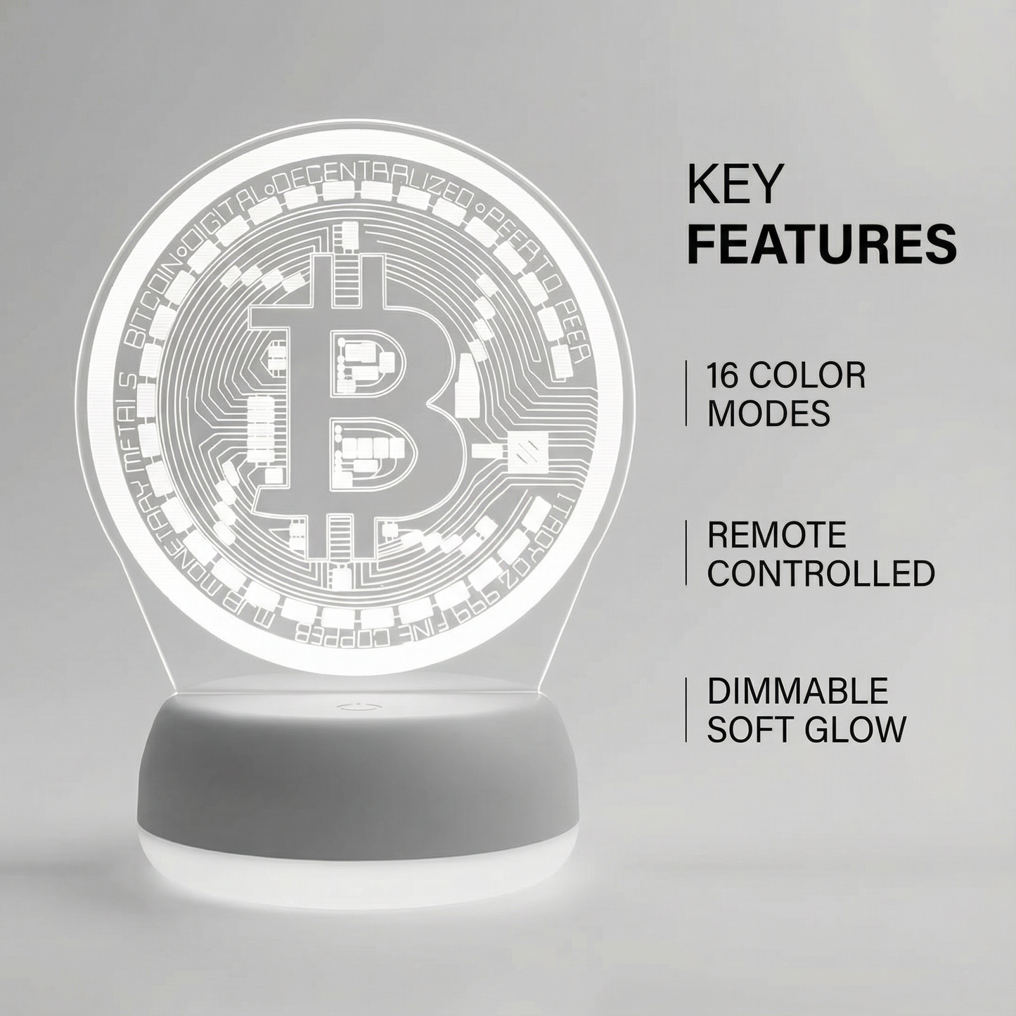 BITCOIN AURA LAMP