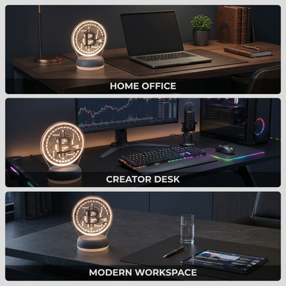 BITCOIN AURA LAMP