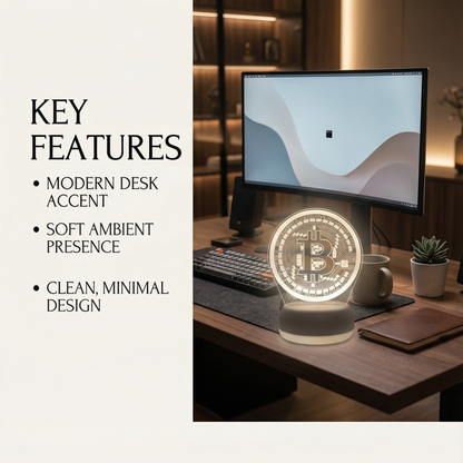 BITCOIN AURA LAMP
